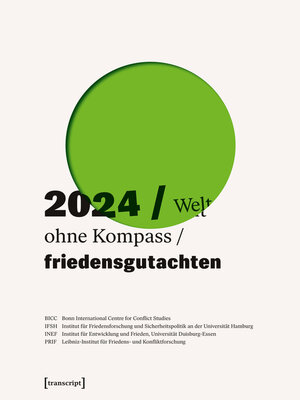 cover image of Friedensgutachten 2024